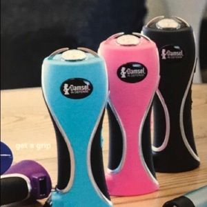 Damsel in Defense in purple